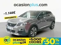Usado Peugeot 3008 GT-line 150 CV (110 kW) 2017 Gris SUV
