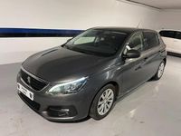 Usado Peugeot 308 Style 130 CV (95 kW) 2019 Gris Utilitario