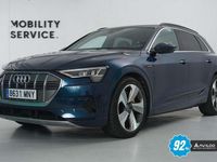 Usado Audi e-tron Advanced 300 kW (408 CV) 2019 Azul SUV