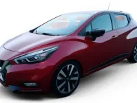 Usado Nissan Micra Tekna 117 CV (86 kW) 2021 Rojo Utilitario