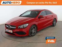 Usado Mercedes CLA220 AMG line 170 CV (125 kW) 2017 Rojo Berlina