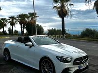 Usado Mercedes E220 194 CV (142 kW) 2021 Blanco Descapotable