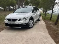 Usado Seat Leon ST 4Drive 150 CV (110 kW) 2018 Blanco Familiar