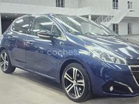 Usado Peugeot 208 GT-line 110 CV (80 kW) 2017 Azul Utilitario