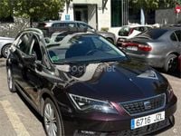 Usado Seat Leon ST 150 CV (110 kW) 2017 Granate Familiar