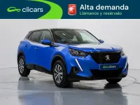 Usado Peugeot 2008 Active 100 CV (73 kW) 2020 Azul SUV