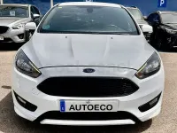 Usado Ford Focus ST-Line 125 CV (91 kW) 2018 Blanco Berlina
