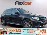 Usado Mercedes GLC220 170 CV (125 kW) 2017 Negro SUV