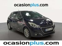 Usado Peugeot 208 Allure 99 CV (72 kW) 2016 Azul Utilitario