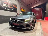 Usado Mercedes GLC220 170 CV (125 kW) 2017 Gris / plata Coupe
