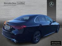 Usado Mercedes C220 AMG line 200 CV (147 kW) 2022 Azul cavansita Berlina