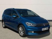 Usado VW Touran Sportline 116 CV (85 kW) 2017 Azul Monovolumen