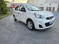 Usado Nissan Micra Acenta 80 CV (58 kW) 2014 Blanco Utilitario