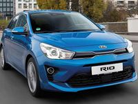 Usado Kia Rio 84 CV (61 kW) 2015 Negro Utilitario