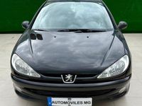 Usado Peugeot 206 90 CV (66 kW) 2005 Negro Berlina