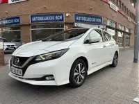 Usado Nissan Leaf Acenta 110 kW (150 CV) 2019 Blanco Utilitario