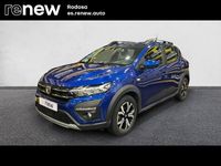 Usado Dacia Sandero Comfort 91 CV (66 kW) 2021 Azul Berlina