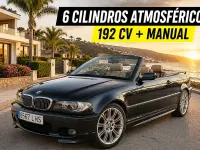 Usado BMW 325 Cabriolet 192 CV (141 kW) 2006 Negro Descapotable