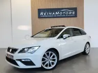 Usado Seat Leon FR 150 CV (110 kW) 2018 Blanco Familiar
