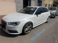 Usado Audi A3 110 CV (80 kW) 2016 Blanco Berlina