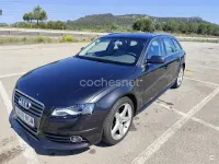 Usado Audi A4 S-Line 211 CV (155 kW) 2009 Negro Familiar
