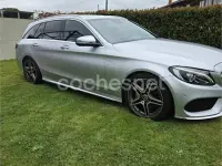 Usado Mercedes C220 AMG 170 CV (125 kW) 2016 Gris / plata Familiar