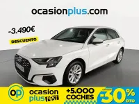 Usado Audi A3 110 CV (80 kW) 2021 Blanco Berlina