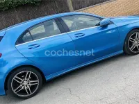 Usado Mercedes A180 AMG line 109 CV (80 kW) 2016 Azul Utilitario