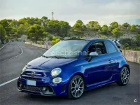 Usado Abarth 595C Turismo 165 CV (121 kW) 2018 Azul Descapotable