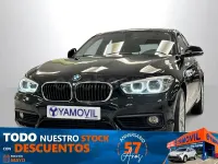 Usado BMW 118 Advantage 150 CV (110 kW) 2016 Negro Utilitario