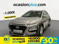 Usado Hyundai Kona 120 CV (88 kW) 2017 Gris SUV