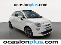 Usado Fiat 500 Lounge 69 CV (50 kW) 2018 Blanco Descapotable