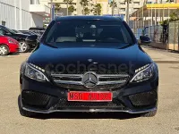 Usado Mercedes C200 136 CV (100 kW) 2016 Negro Familiar