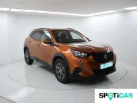 Usado Peugeot 2008 Style 101 CV (74 kW) 2021 Naranja SUV