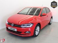 Usado VW Polo R-line 95 CV (69 kW) 2021 Rojo Berlina