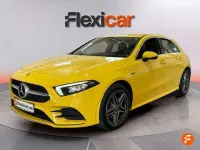 Usado Mercedes A250 218 CV (160 kW) 2021 Amarillo Berlina