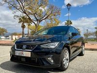 Usado Seat Ibiza FR 90 CV (66 kW) 2021 Negro Utilitario