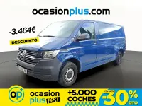 Usado VW Transporter 110 CV (80 kW) 2021 Azul Van