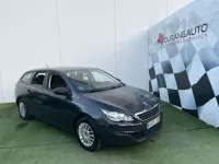 Usado Peugeot 308 SW Access 110 CV (80 kW) 2015 Azul Familiar