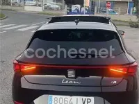Usado Seat Leon FR 150 CV (110 kW) 2021 Negro Berlina