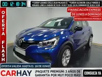 Usado Renault Captur Intens 91 CV (66 kW) 2022 Azul SUV