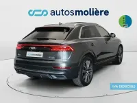 Usado Audi Q8 S-Line 286 CV (210 kW) 2022 Gris / plata SUV