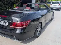 Usado Mercedes E250 Avantgarde 204 CV (150 kW) 2014 Negro Descapotable