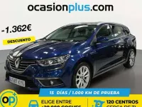 Używany Renault Mégane GrandTour Zen 140 KM (102 kW) 2019 Niebieski Kombi