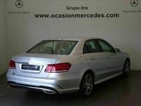 Usado Mercedes E220 Avantgarde 170 CV (125 kW) 2014 Plateado Berlina