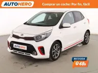 Usado Kia Picanto GT-Line 84 CV (61 kW) 2018 Blanco Utilitario