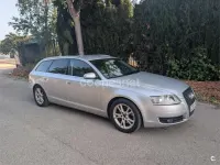 Usado Audi A6 190 CV (139 kW) 2009 Gris / plata Familiar