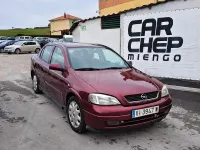 Usado Opel Astra Club 100 CV (73 kW) 1999 Granate Berlina