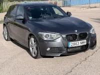 Usado BMW 116 M Sport 136 HP (100 kW) 2014 Cinzento Citadino