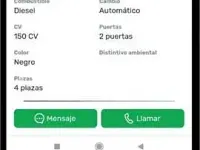 Usado Mercedes CLK220 150 CV (110 kW) 2007 Negro Coupe